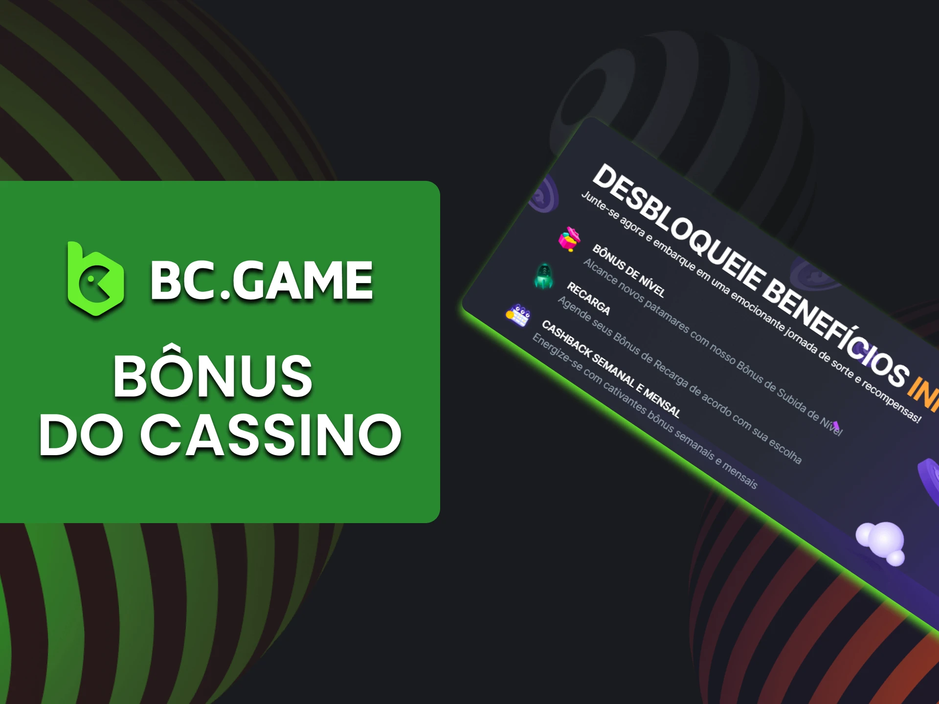 O serviço BC Game oferece bônus para jogar no cassino.