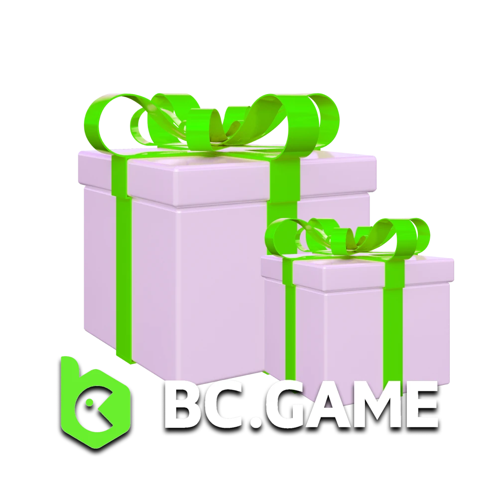BC Game oferece muitos bônus aos seus usuários.